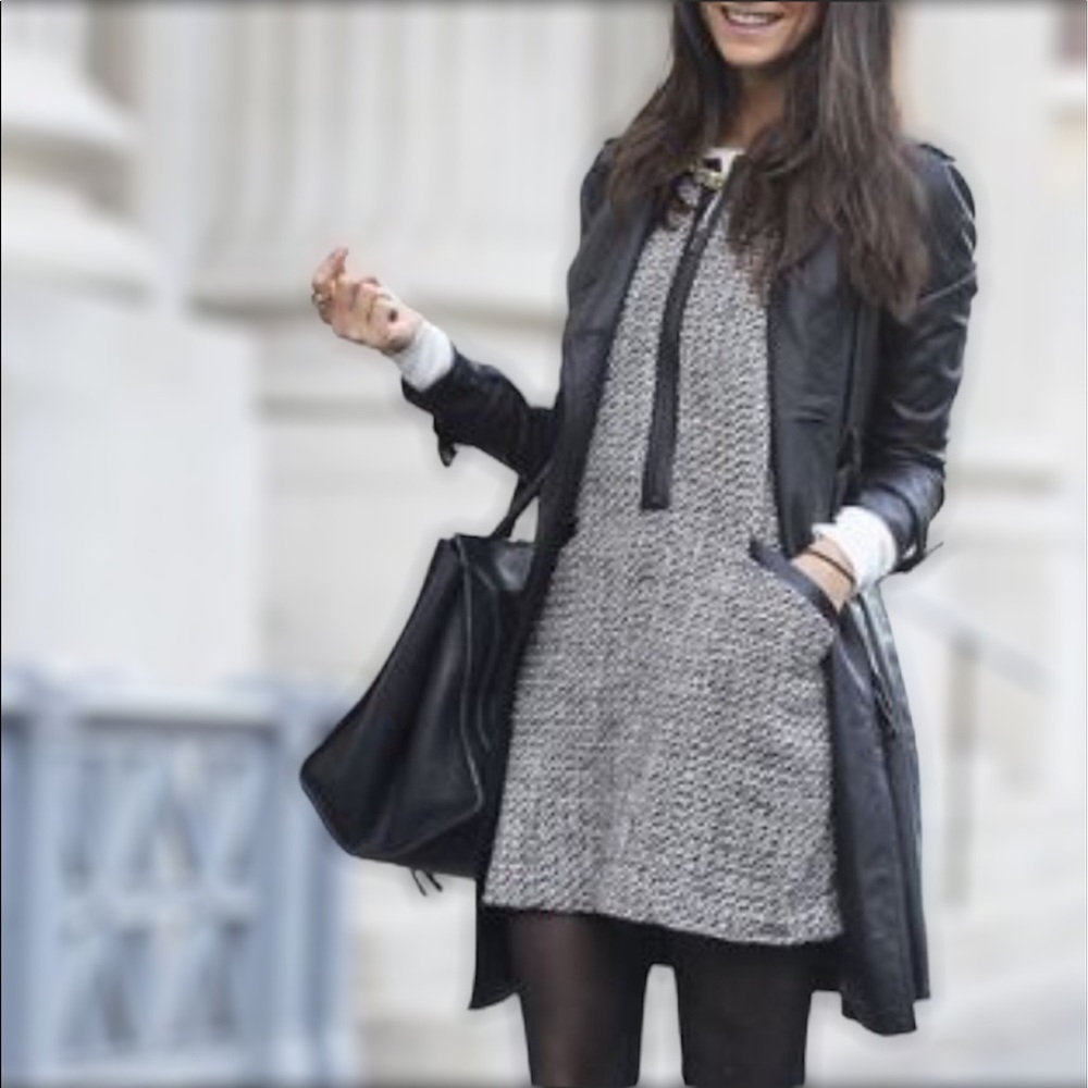 Kirna Zabete Tweed Sleeveless Dress, Small
